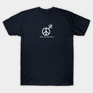 Peace, Love, and Consent T-Shirt